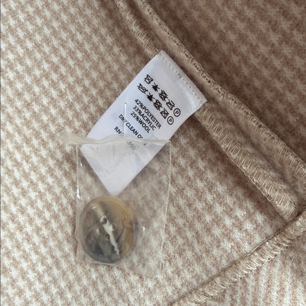 Cynthia Rowley Woolblend Long Coat NWOT - Picture 4 of 5